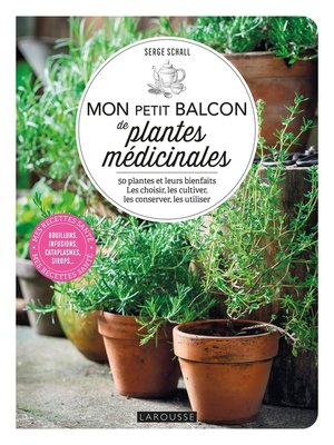cover image of Mon petit balcon de plantes médicinales